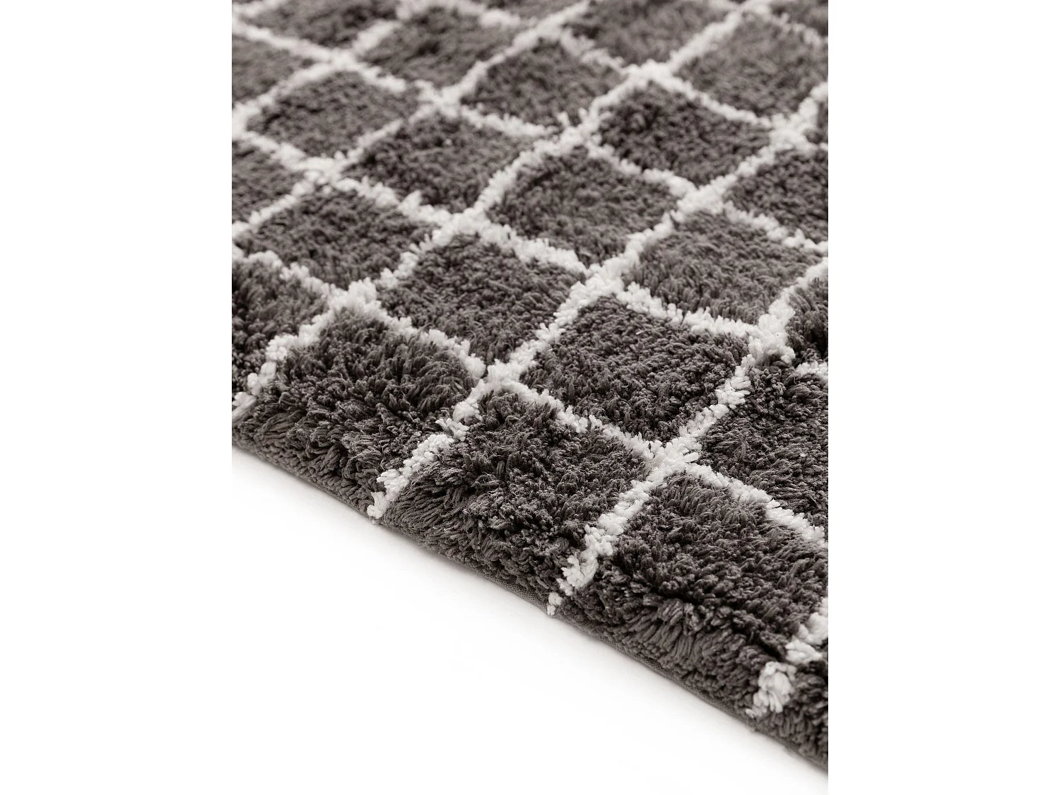 Tapis de Bain Wavu Gris 50x80 cm