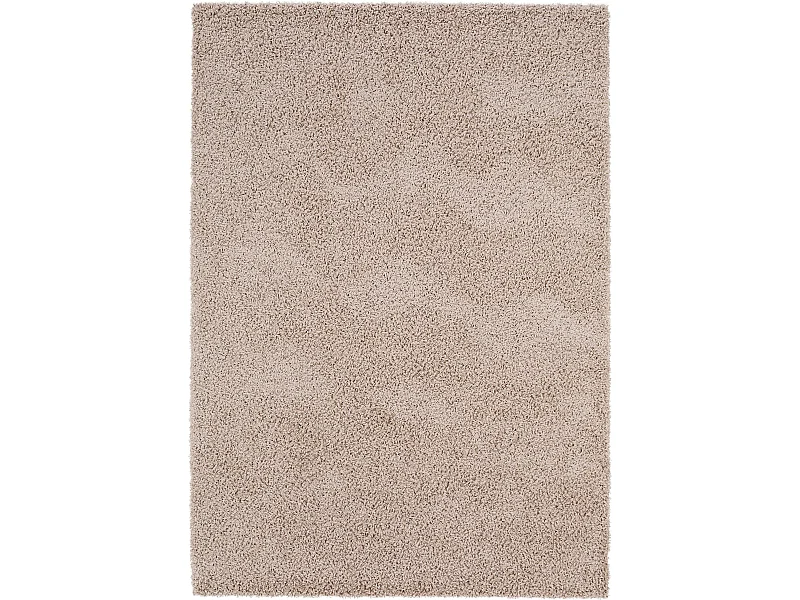Tapis à poils longs Swirls Taupe 120x170 cm