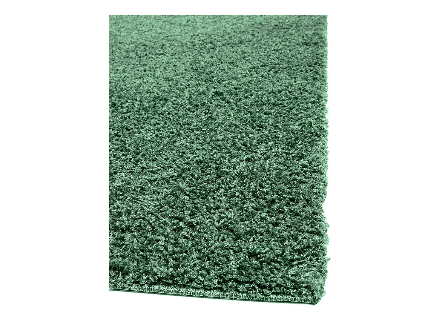 Tapis à poils longs Swirls Vert 120x170 cm