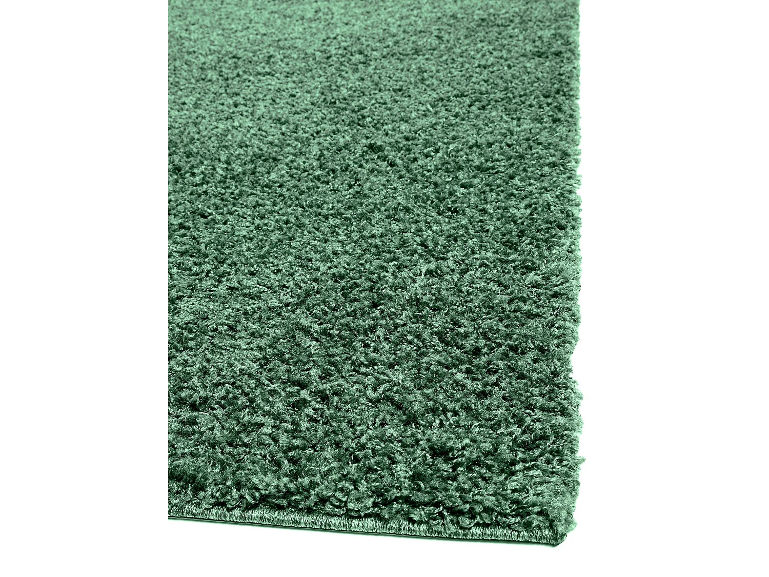Tapis à poils longs Swirls Vert 120x170 cm