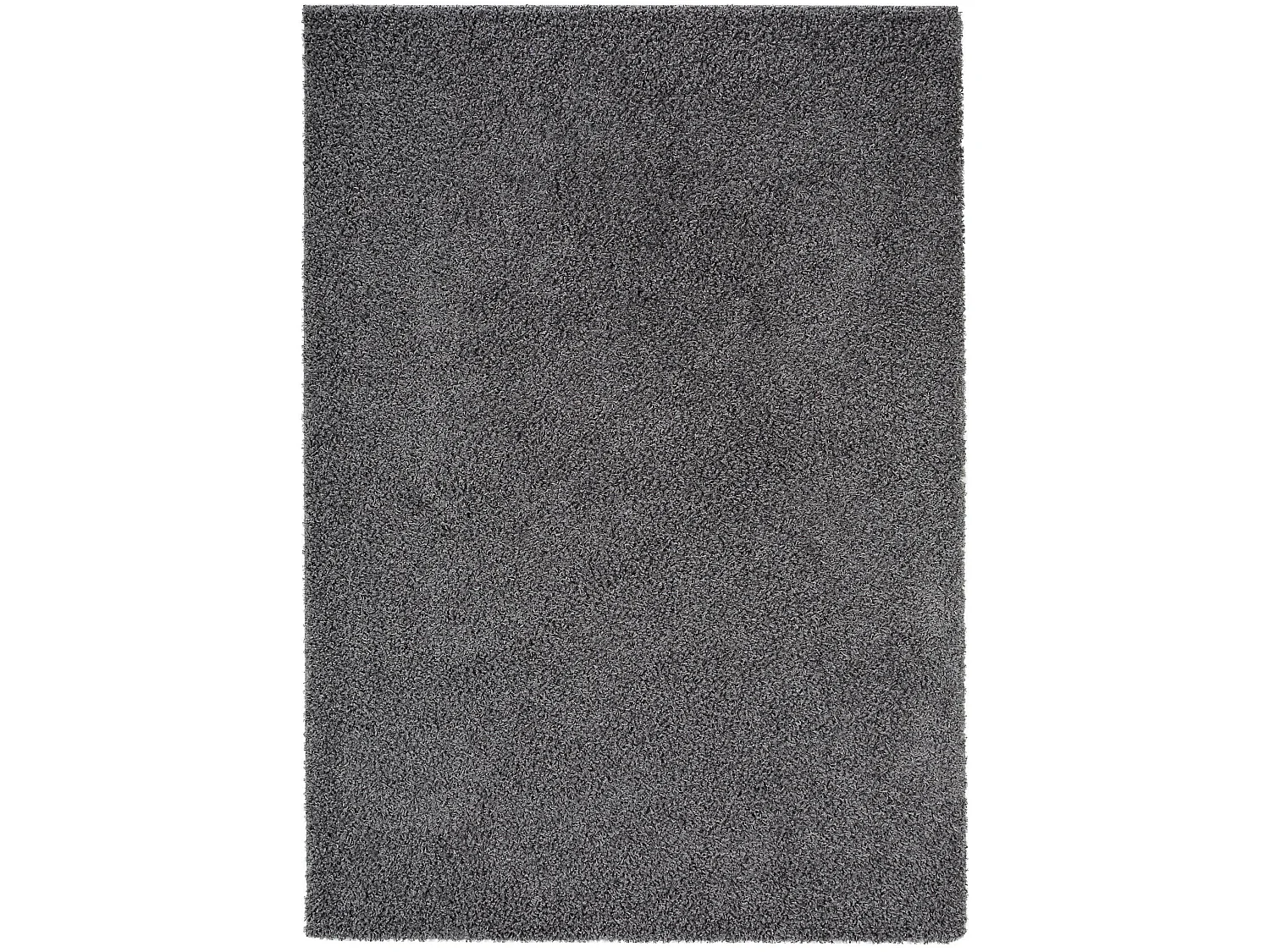 Tapis à poils longs Swirls Gris foncé 80x150 cm