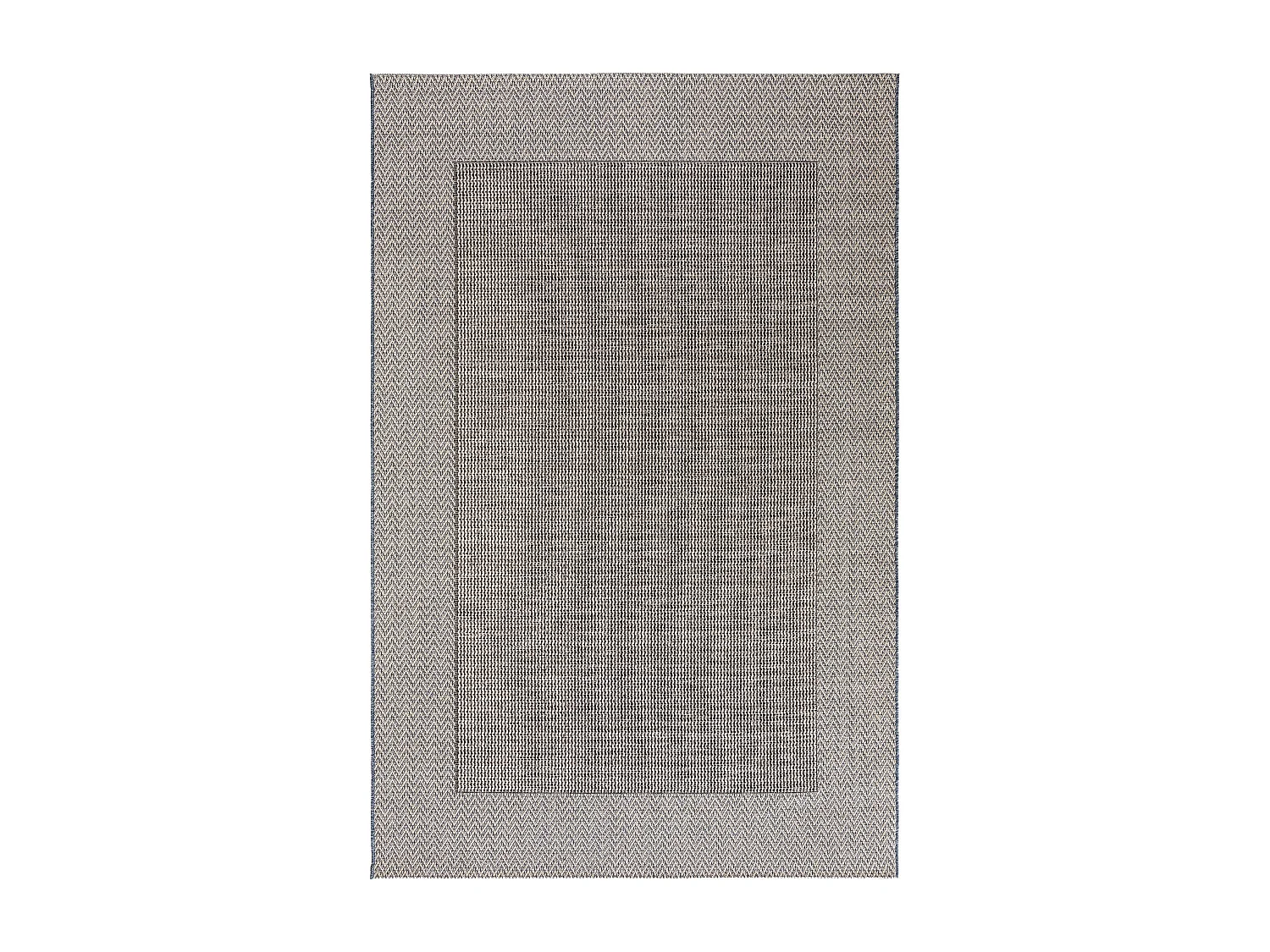 Tapis d'extérieur & intérieur River Beige/Bleu 100x150 cm