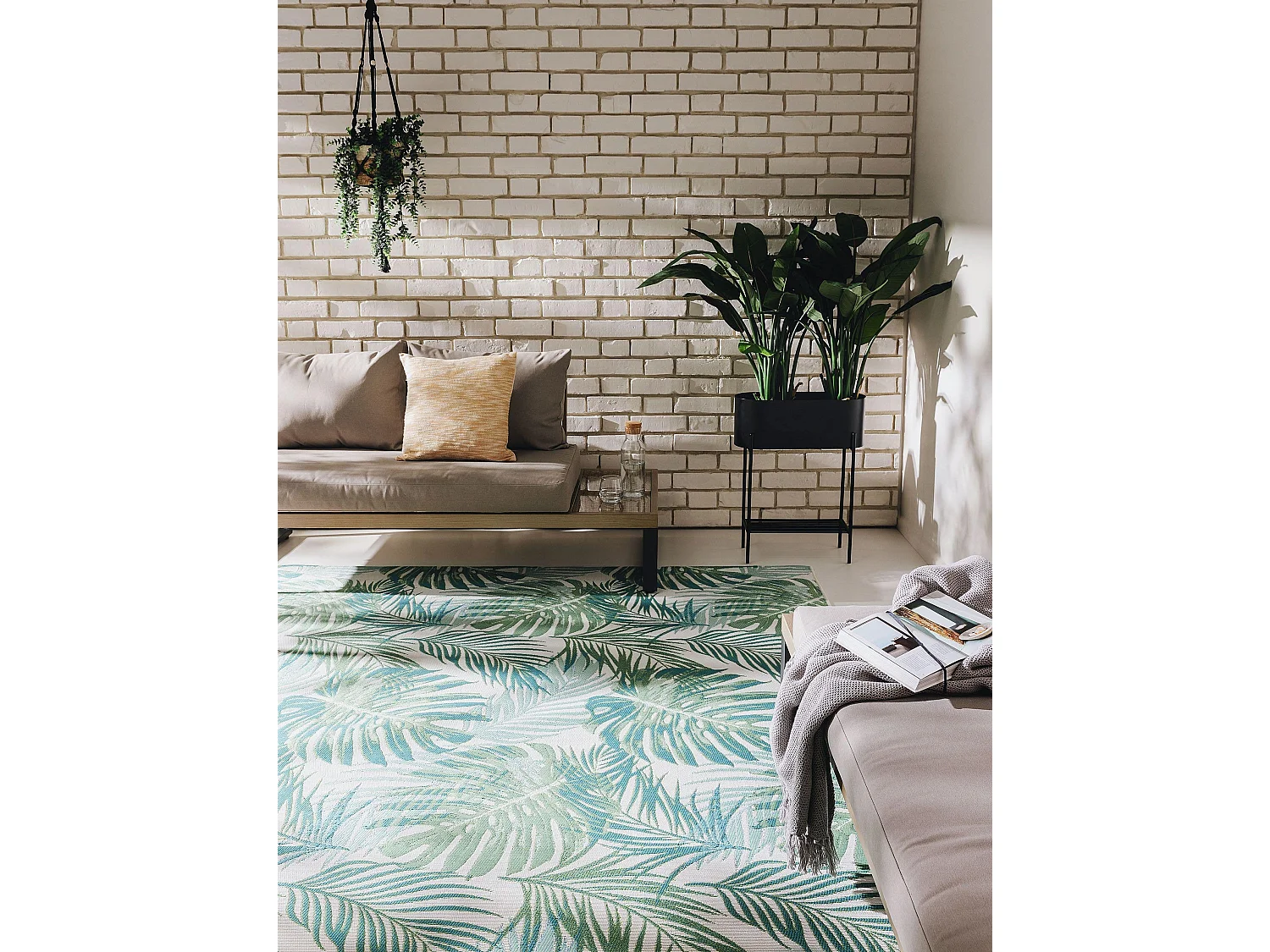 Tapis d'extérieur & intérieur Artis Vert 120x180 cm