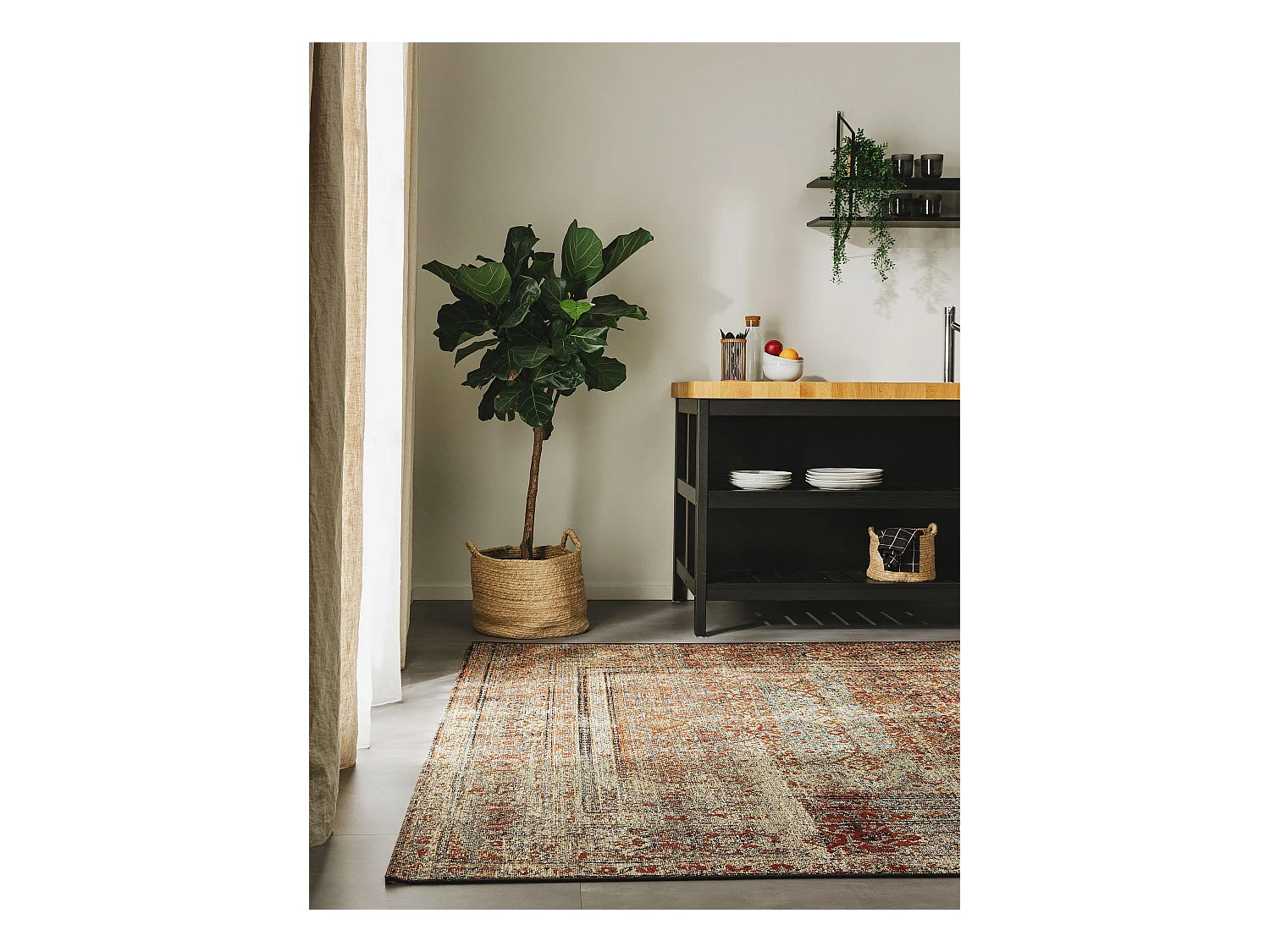 Tapis d'extérieur & intérieur Artis Multicouleur 200x285 cm