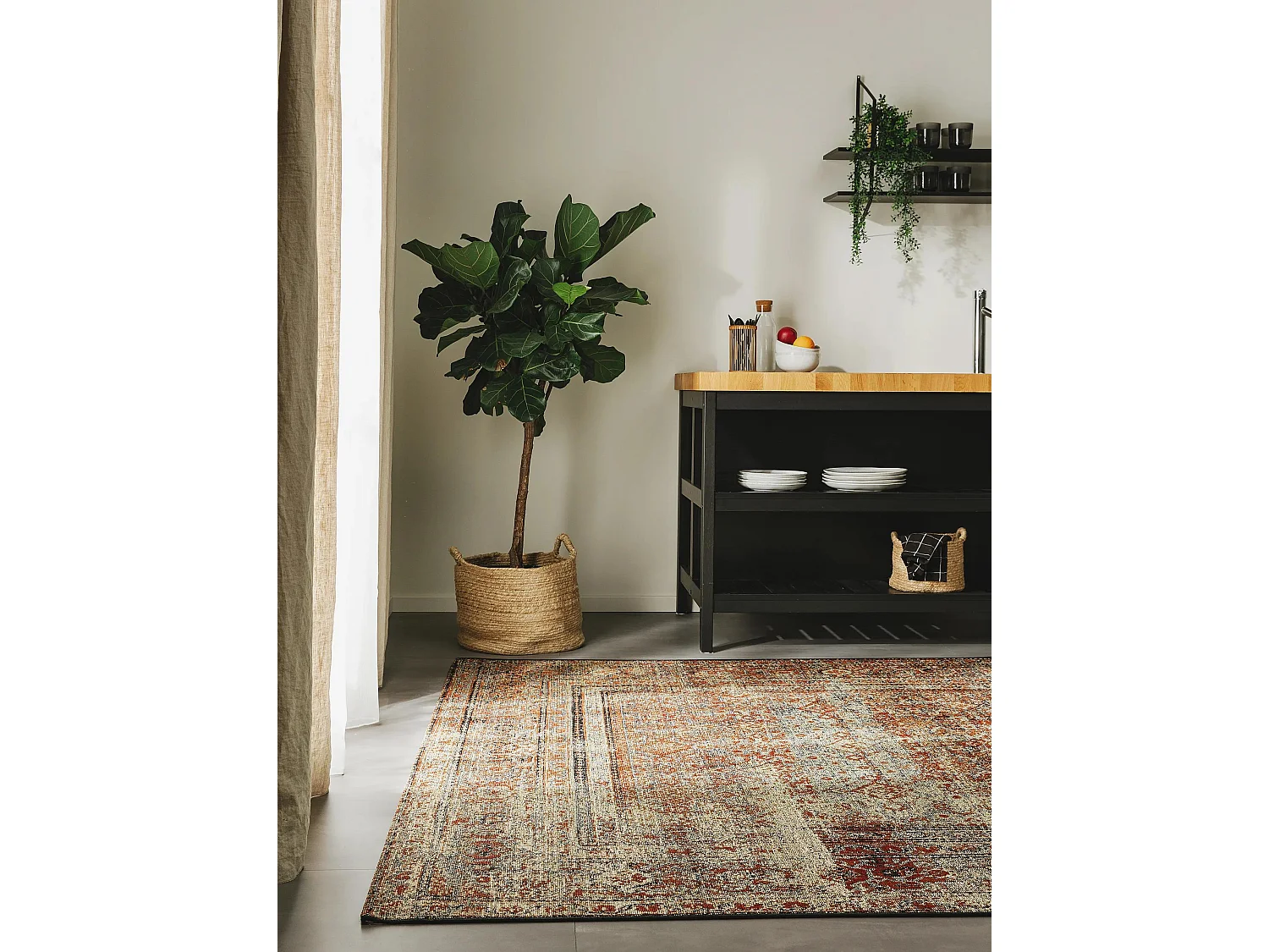 Tapis d'extérieur & intérieur Artis Multicouleur 200x285 cm
