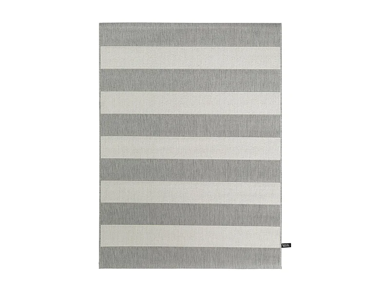 Tapis d'extérieur & intérieur Metro Gris 80x150 cm