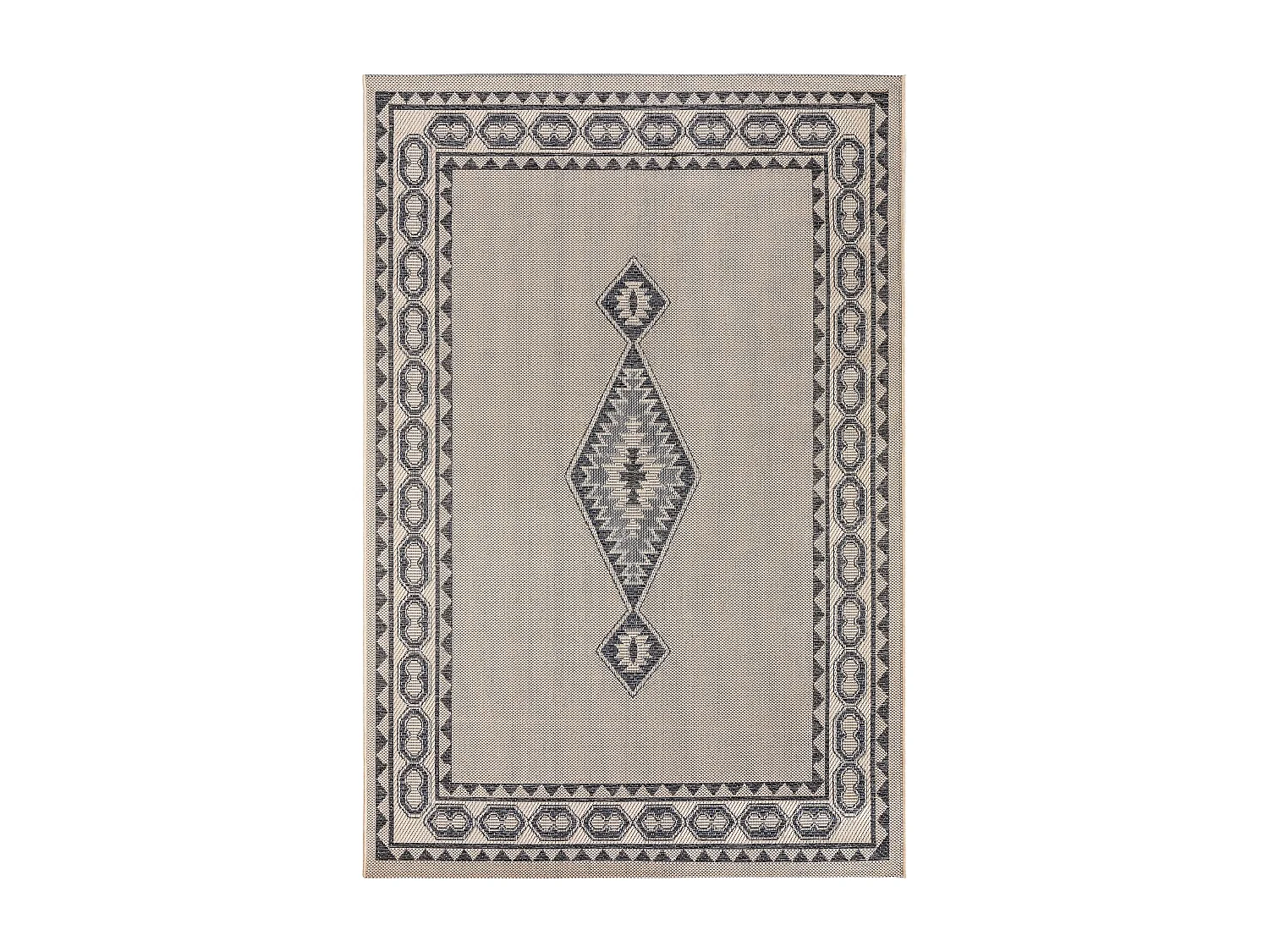 Tapis d'extérieur & intérieur River Beige/Bleu 200x285 cm