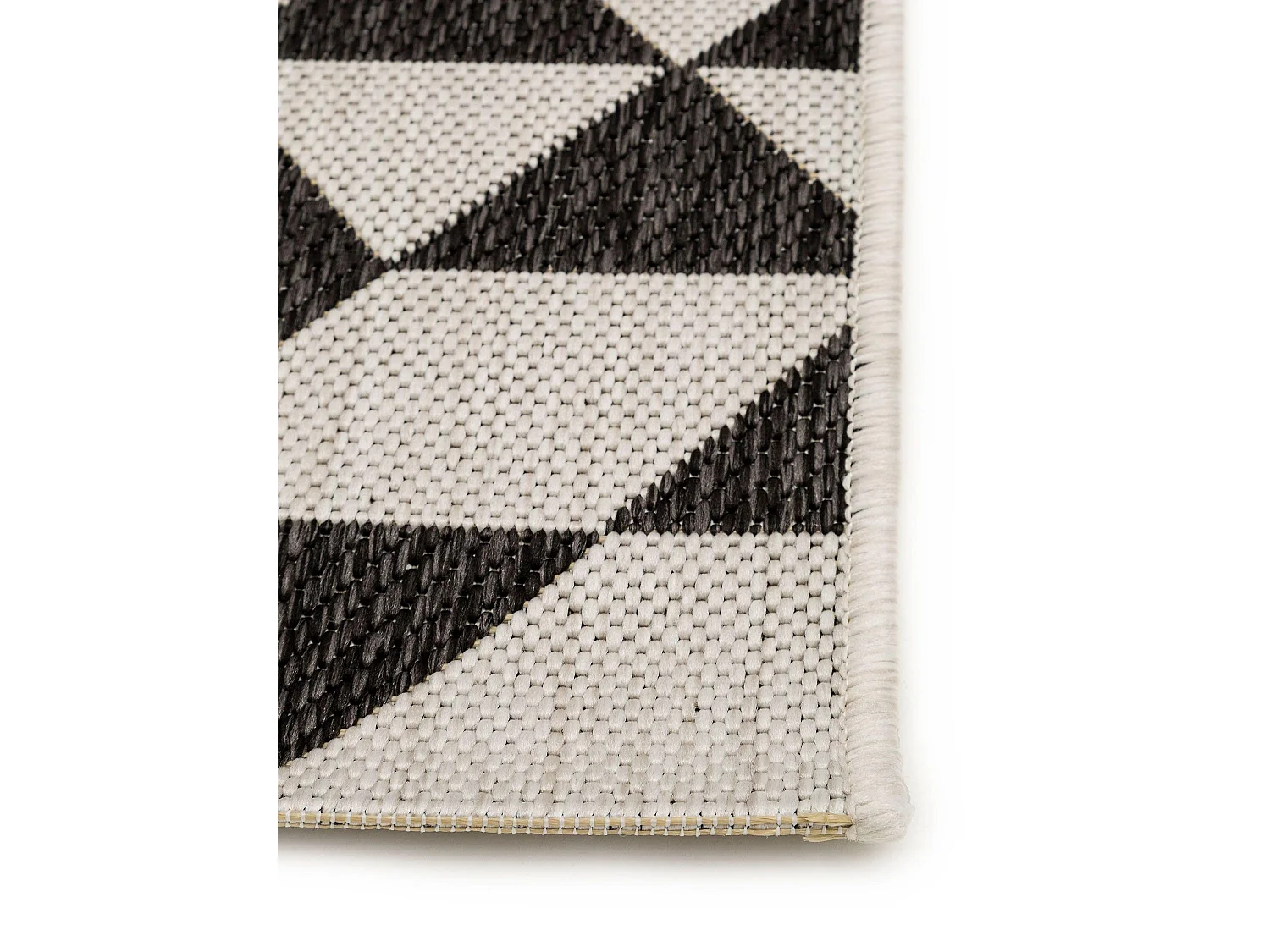 Tapis d'extérieur & intérieur Cleo Noir 160x230 cm