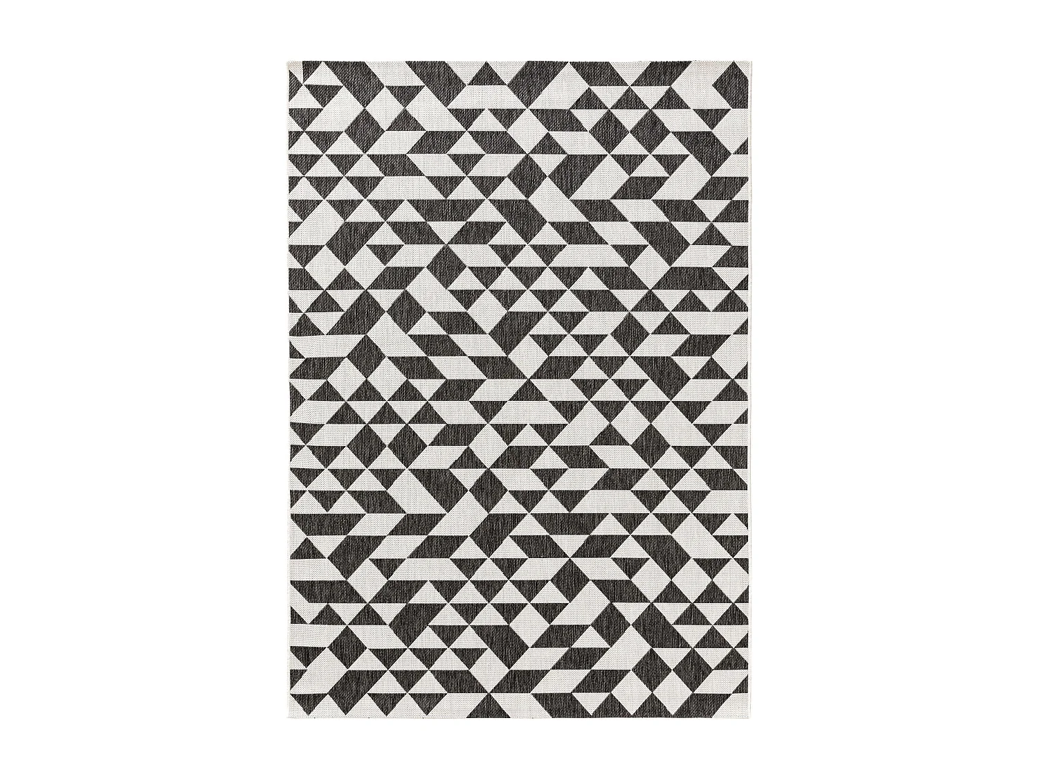 Tapis d'extérieur & intérieur Cleo Noir 160x230 cm