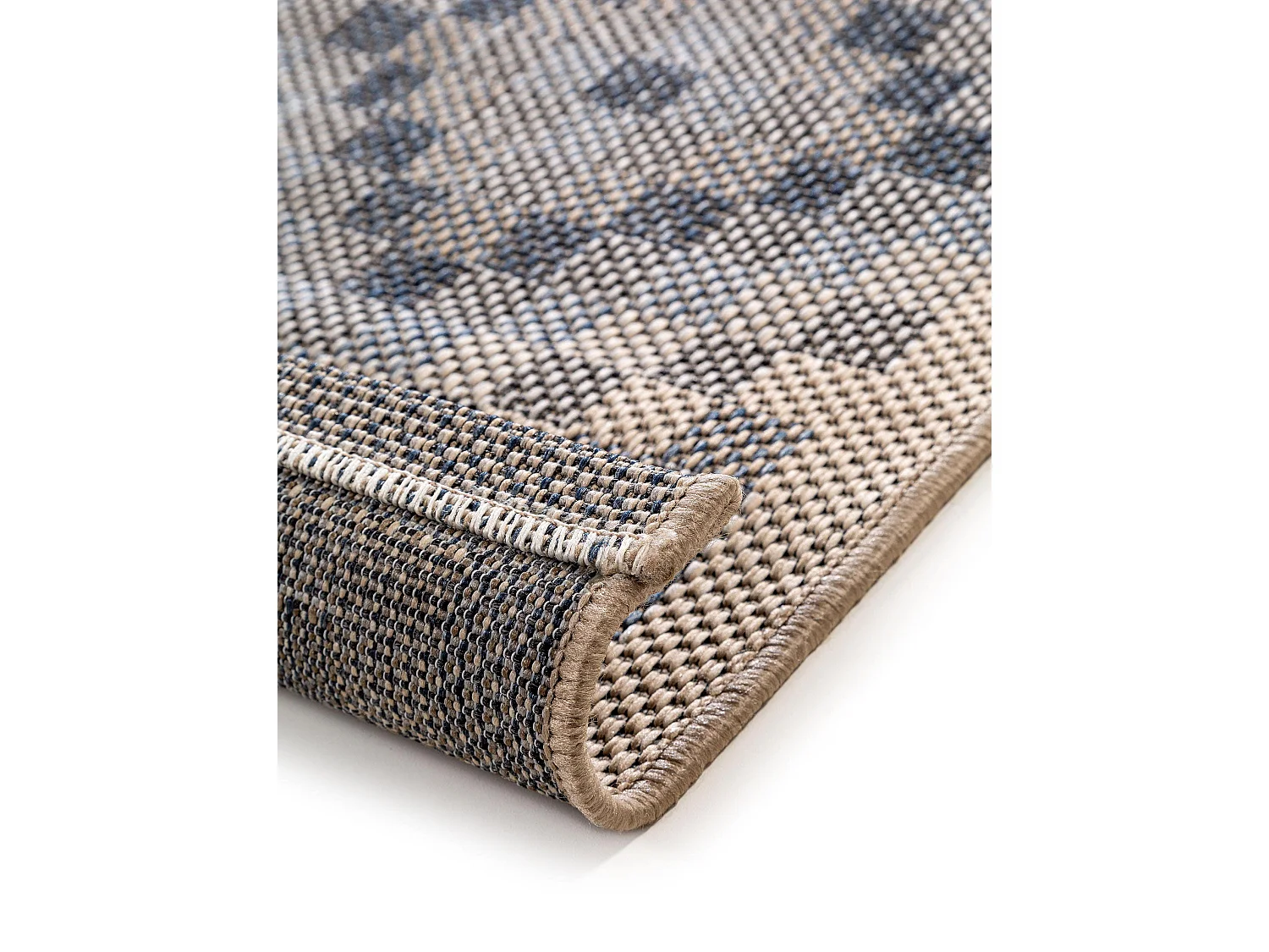 Tapis d'extérieur & intérieur River Bleu 160x230 cm