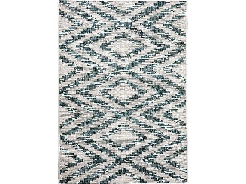 Tapis d'extérieur & intérieur Cleo Bleu 160x230 cm