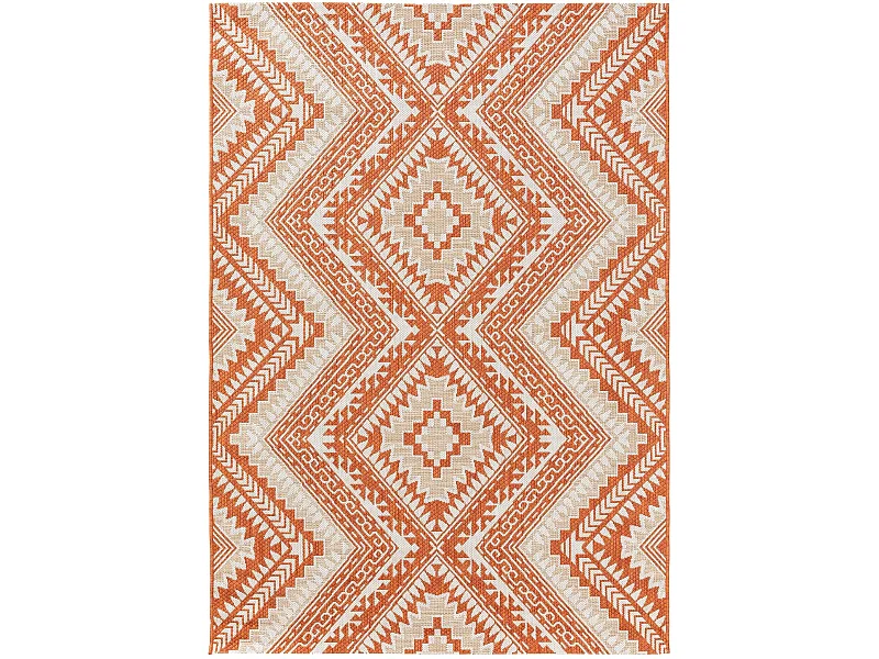 Tapis d'extérieur & intérieur Cleo Orange 120x170 cm
