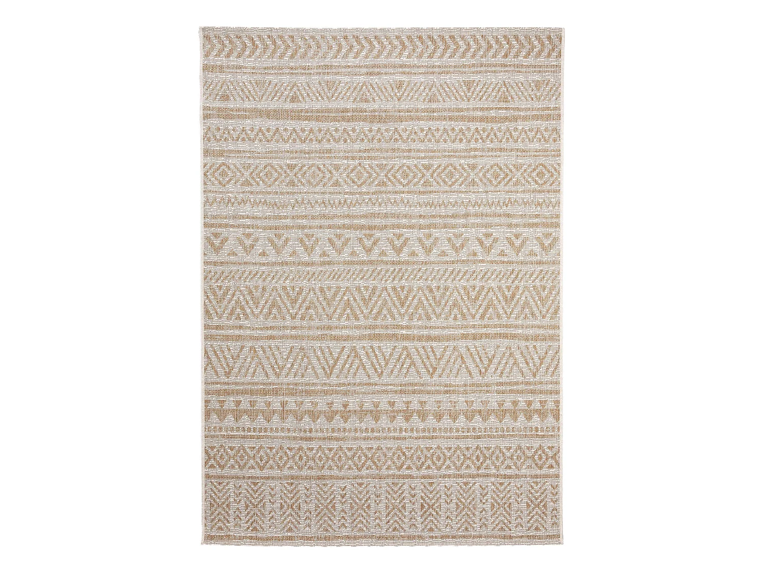 Tapis d'extérieur & intérieur Cleo Crème/Beige 80x150 cm