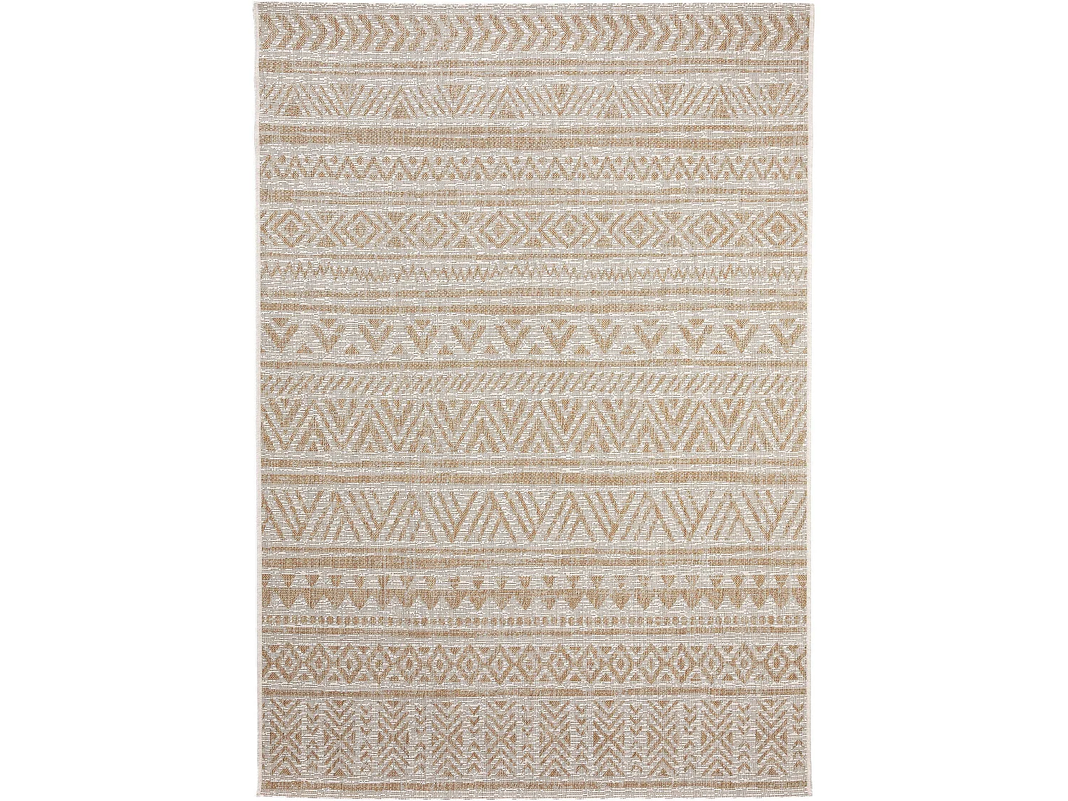 Tapis d'extérieur & intérieur Cleo Crème/Beige 80x150 cm