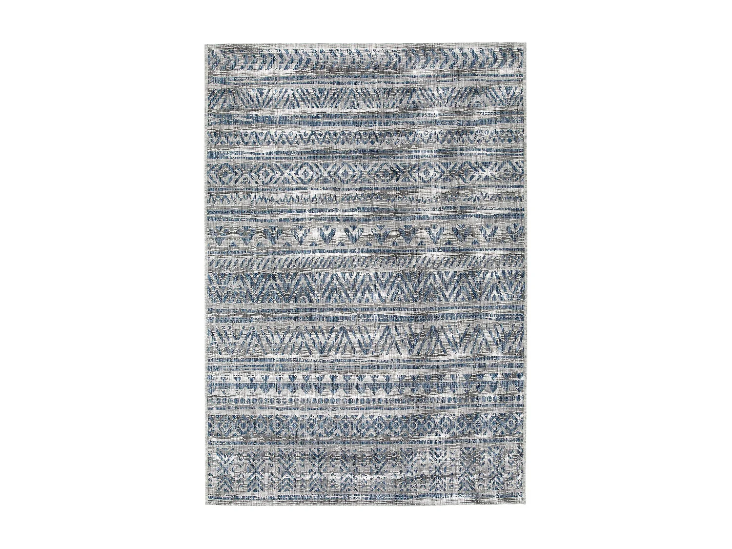 Tapis d'extérieur & intérieur Cleo Bleu 120x170 cm