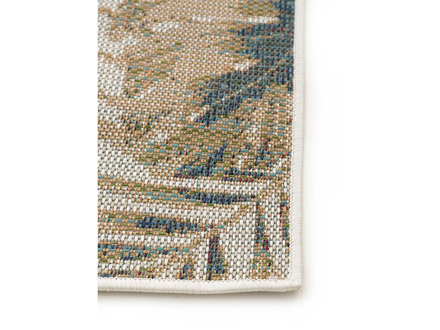 Tapis d'extérieur & intérieur Mirena Multicouleur 80x150 cm