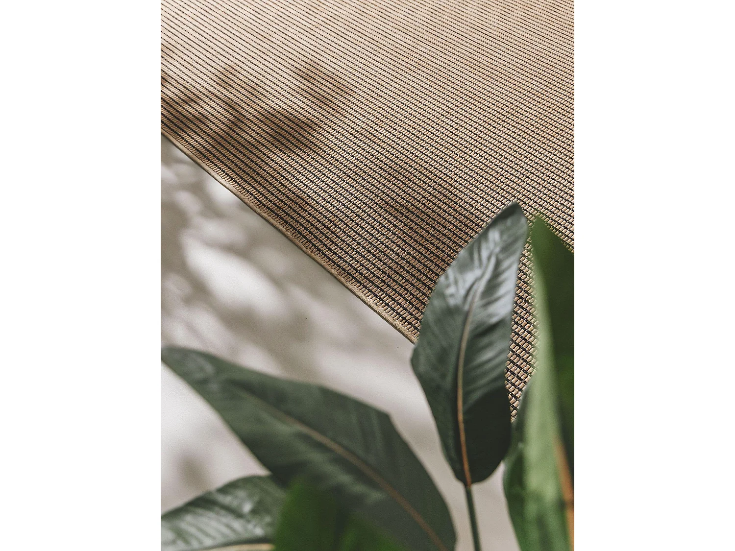 Tapis d'extérieur & intérieur Naoto Beige/Noir 160x230 cm