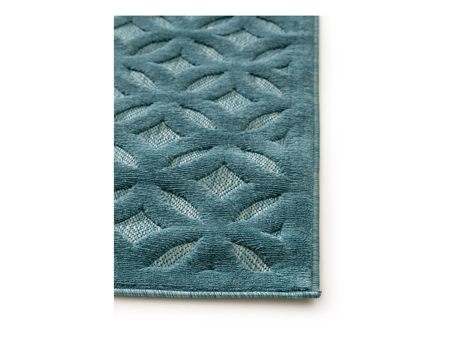 Tapis d'extérieur & intérieur Bonte Turquoise 240x340 cm