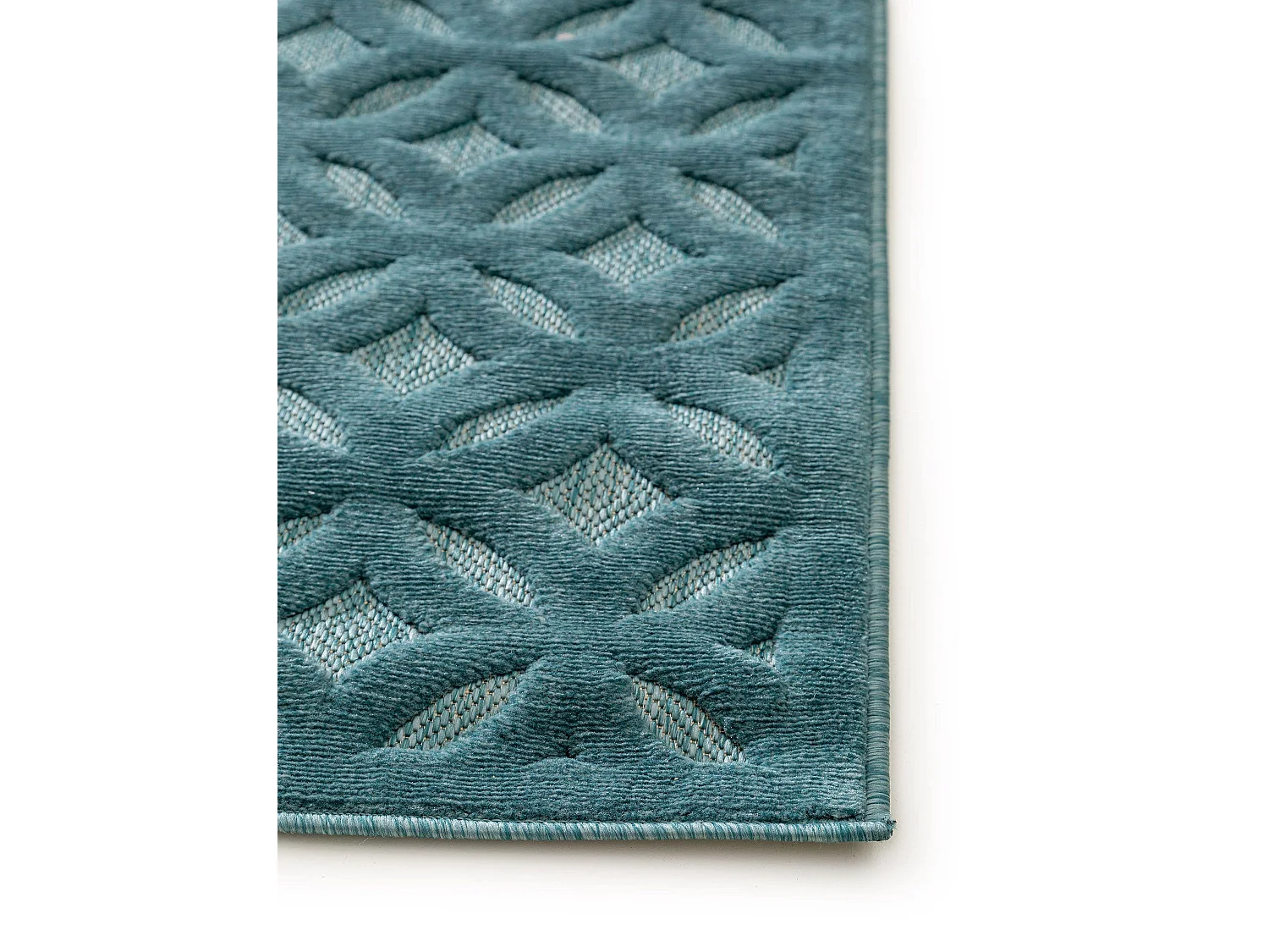 Tapis d'extérieur & intérieur Bonte Turquoise 240x340 cm