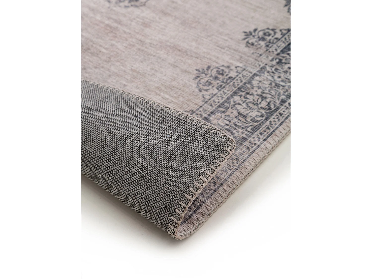Tapis de couloir Laury Gris 80x240 cm