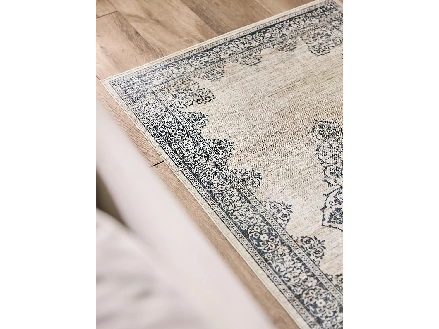 Tapis de couloir Laury Gris 80x240 cm