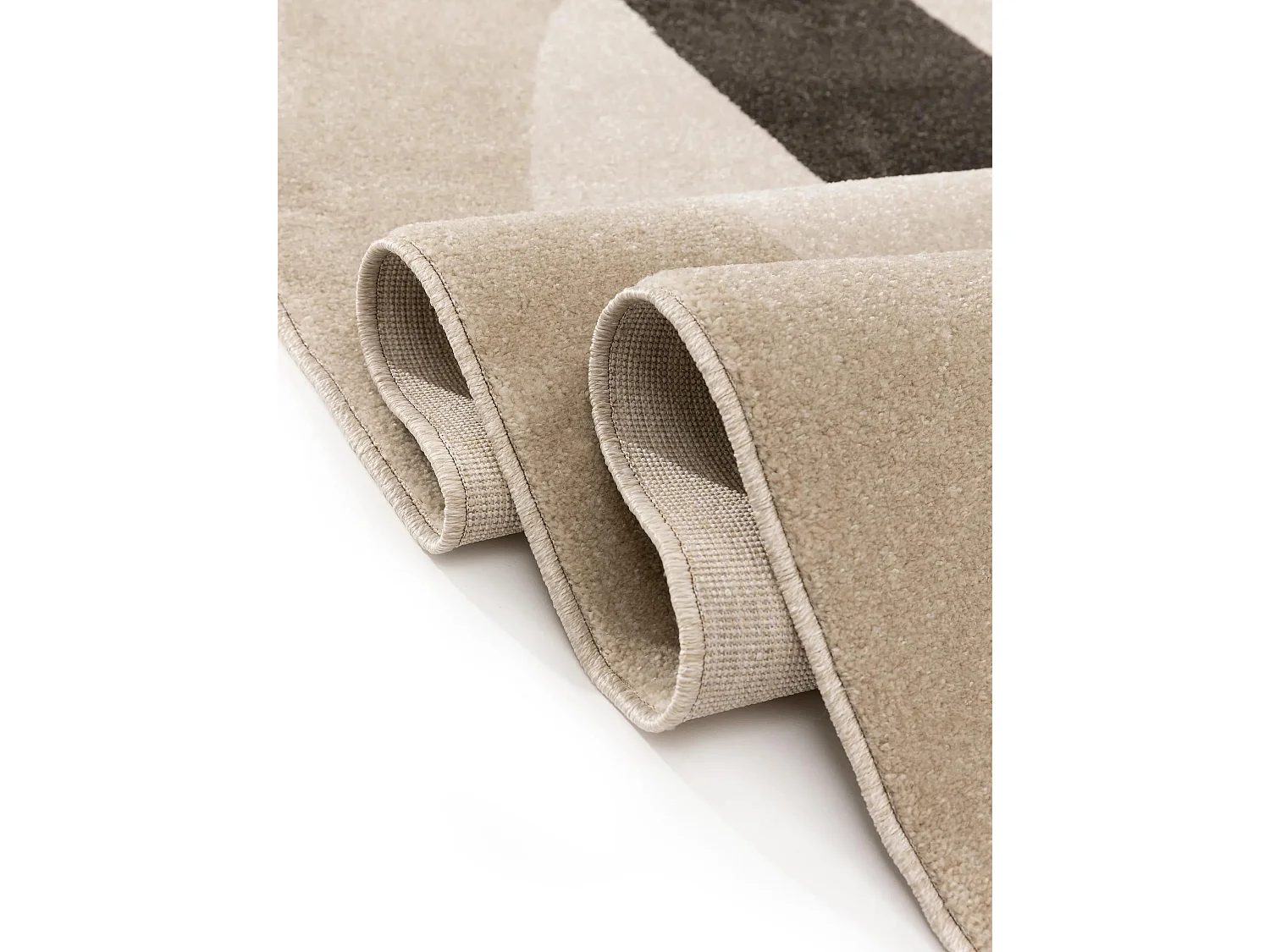 Tapis Ida Crème/Anthracite 120x170 cm