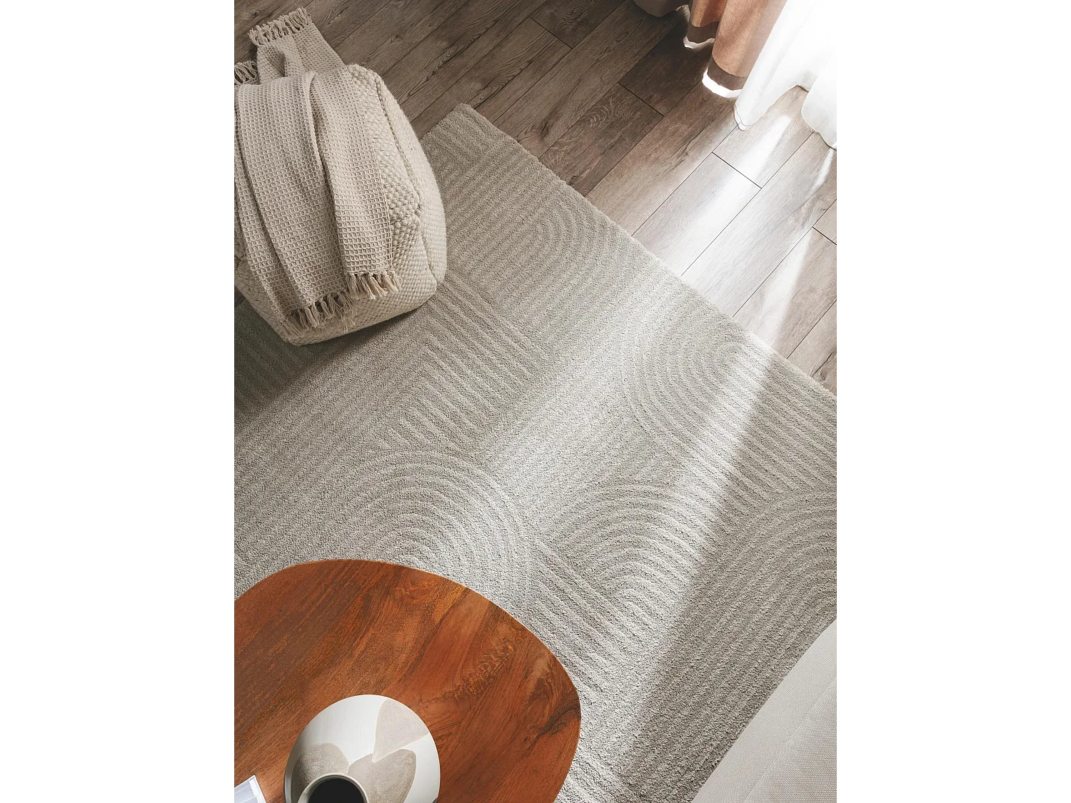 Tapis Tacoma Gris clair 120x170 cm