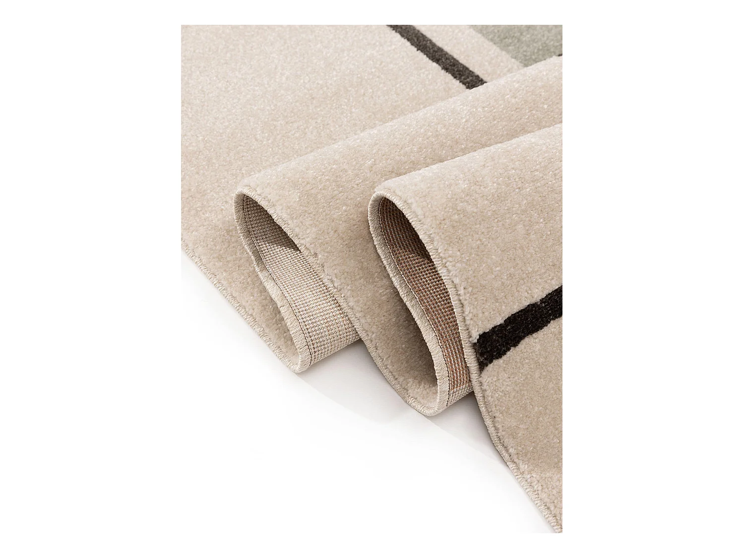 Tapis Ida Crème/Anthracite 160x230 cm