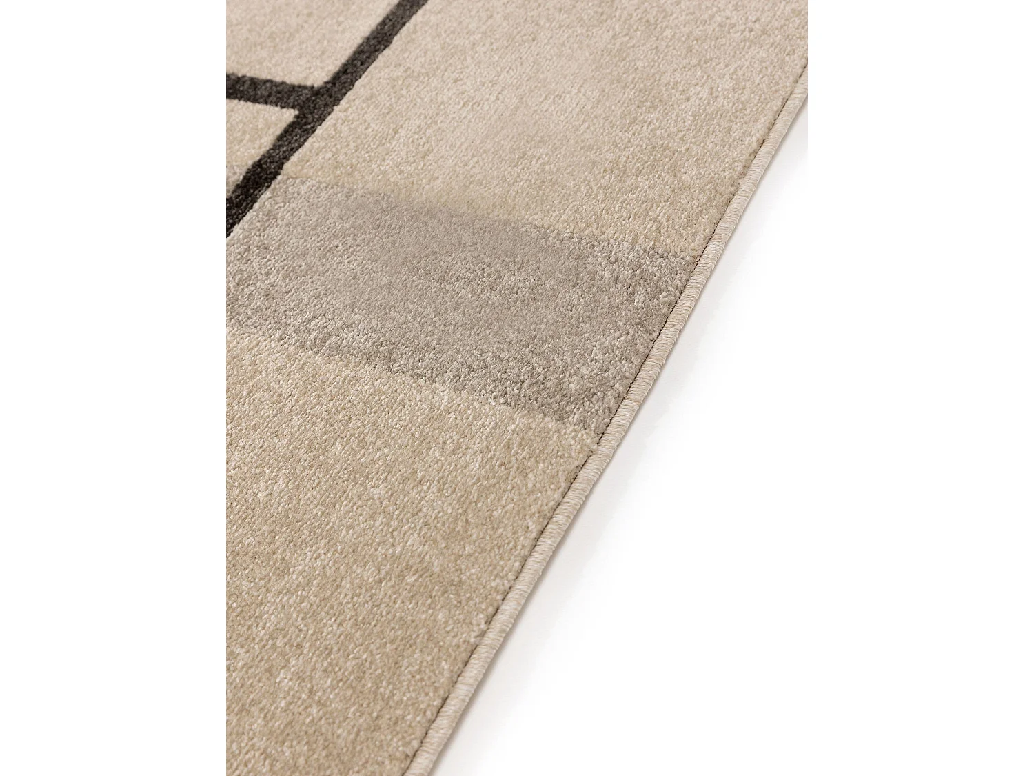 Tapis Ida Crème/Anthracite 160x230 cm