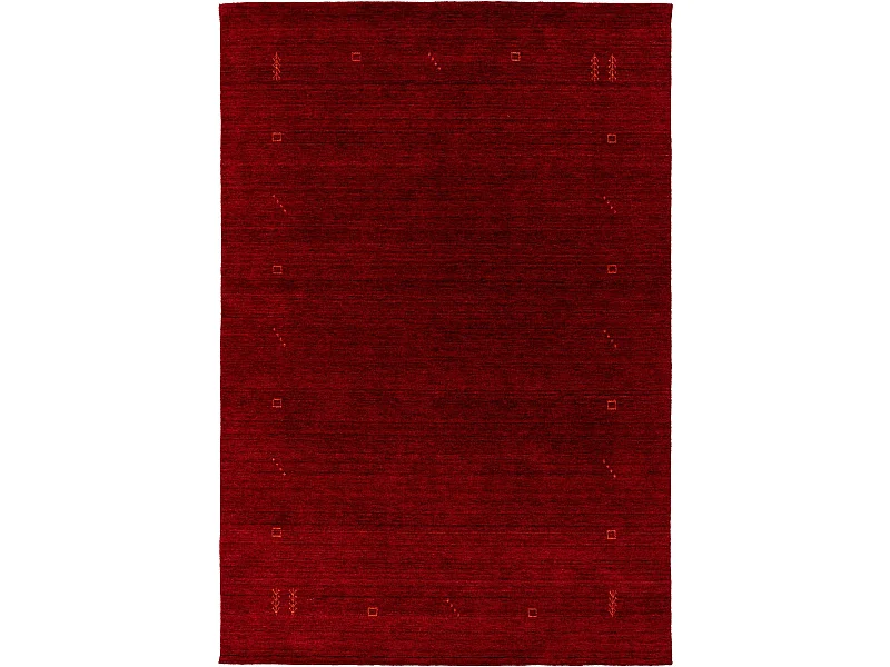 Tapis de laine Jamal Rouge 250x350 cm