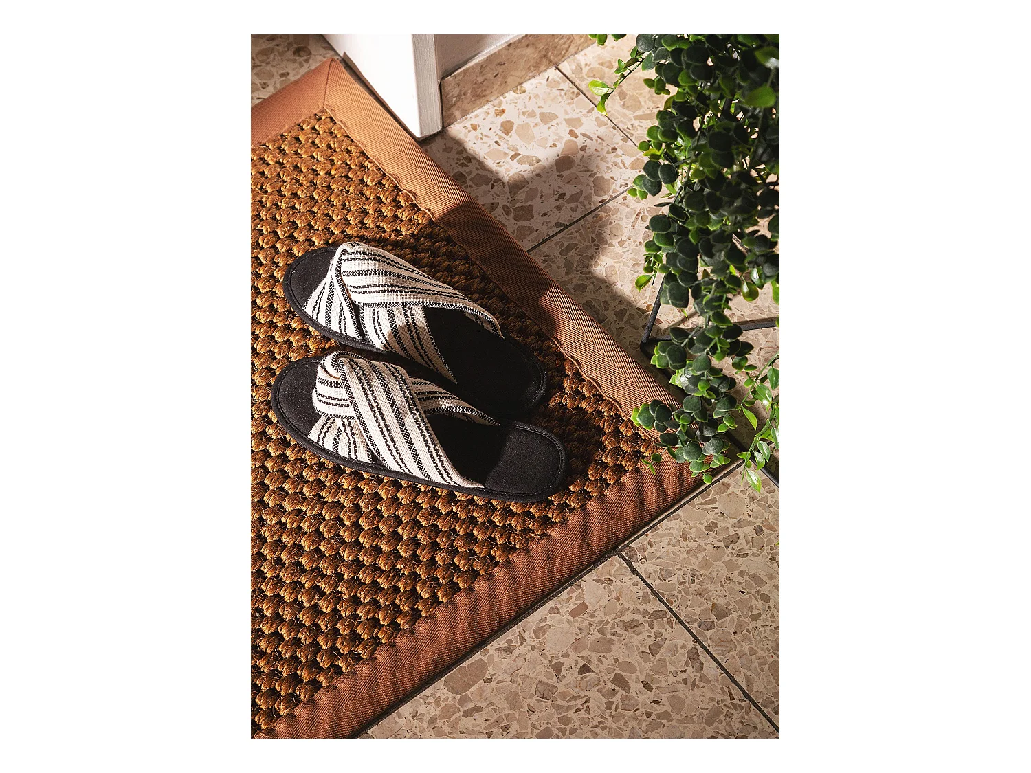 Paillasson Greta Marron clair 60x90 cm