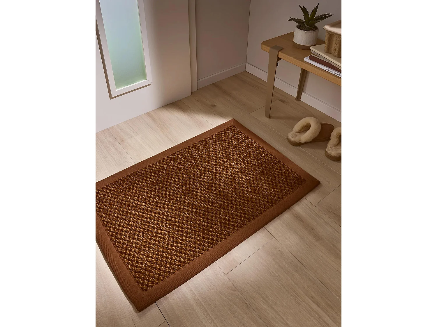 Paillasson Greta Marron clair 60x90 cm