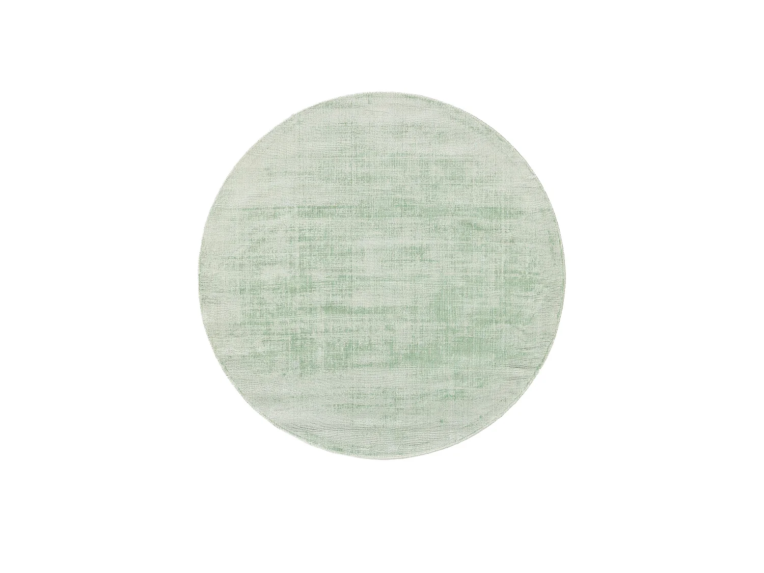 Tapis en viscose Rond Nova Menthe ø 120 cm rond