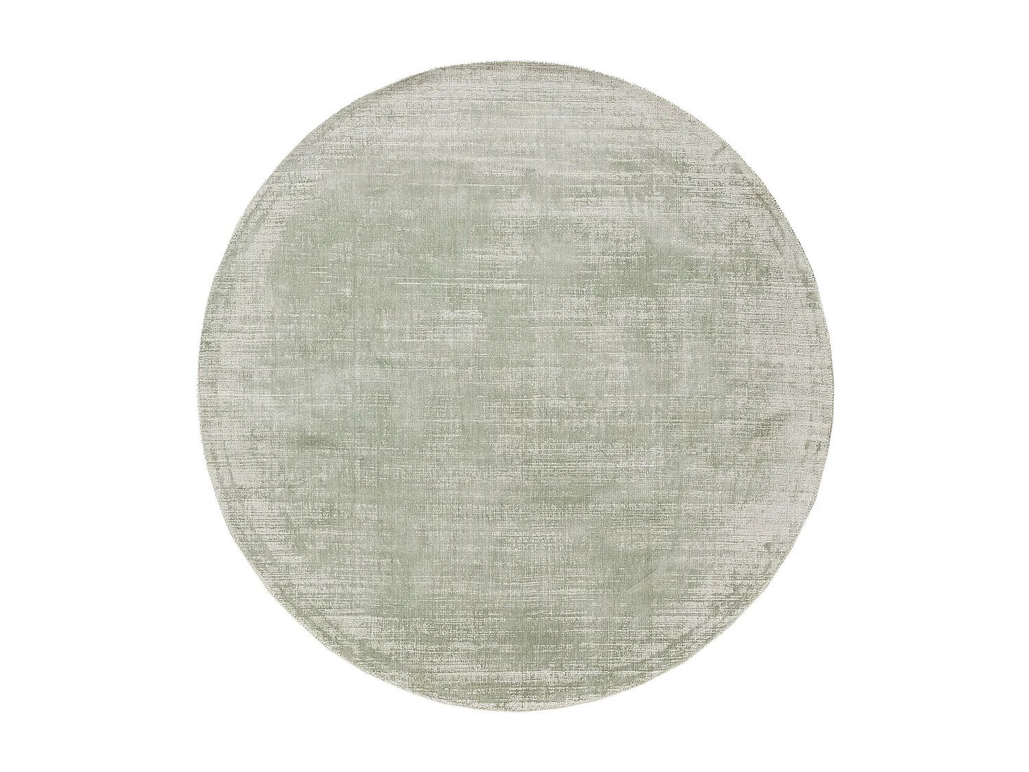 Tapis en viscose Rond Nova Menthe ø 120 cm rond