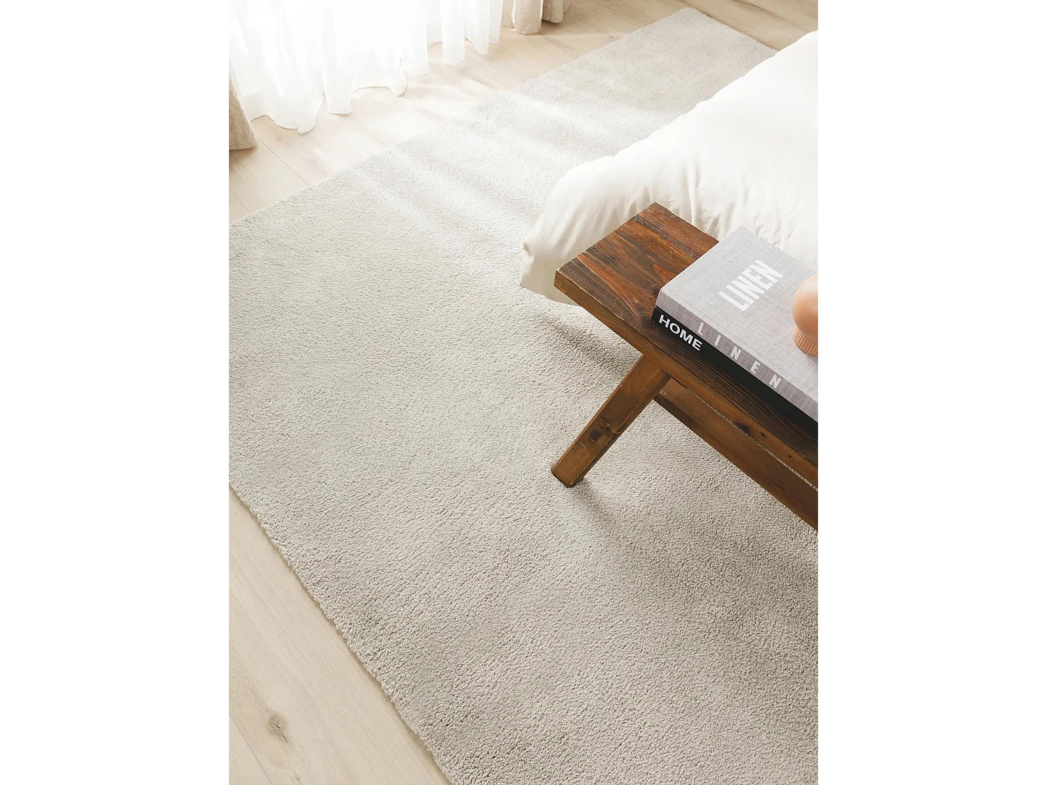 Tapis Tacoma Gris clair 200x290 cm