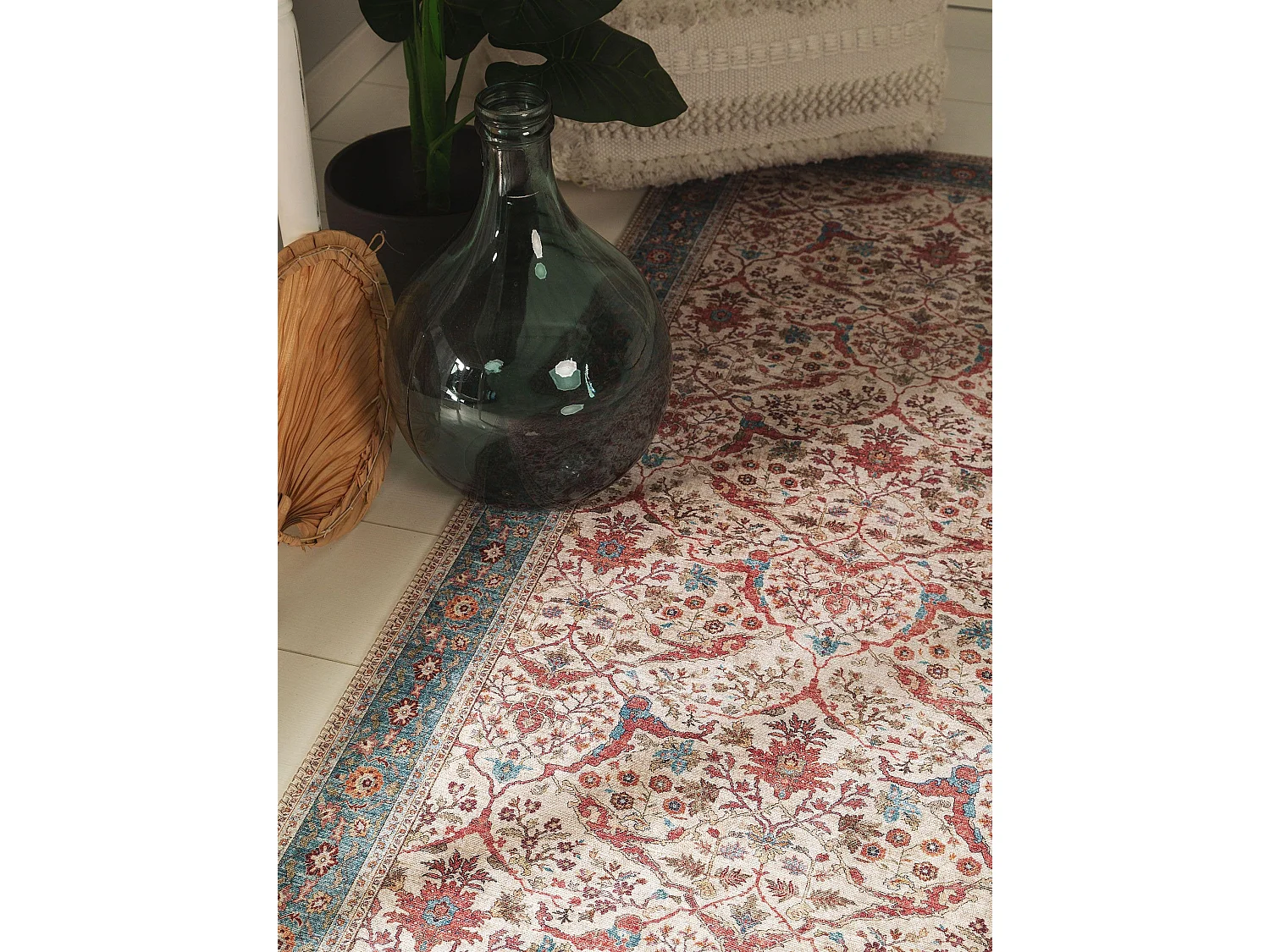 Tapis de couloir Laury Multicouleur 80x240 cm