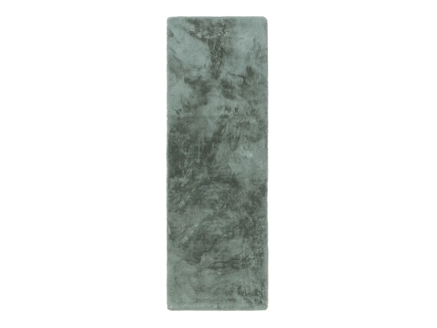 Tapis de fourrure Dave Menthe 80x240 cm