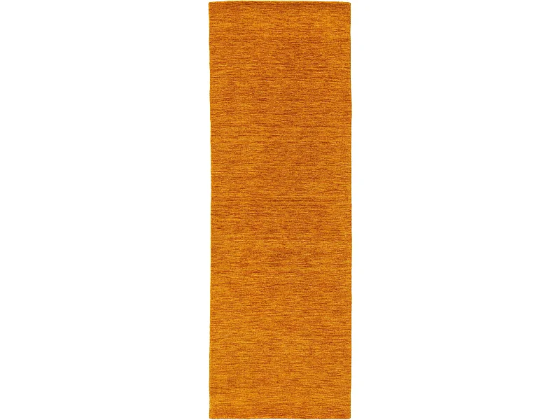 Tapis de couloir en laine Jamal Jaune 70x200 cm