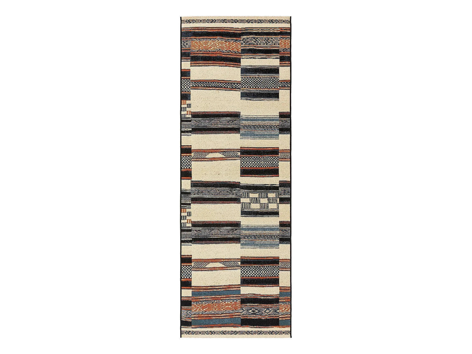Tapis de couloir extérieur & intérieur Artis Multicouleur 80x250 cm