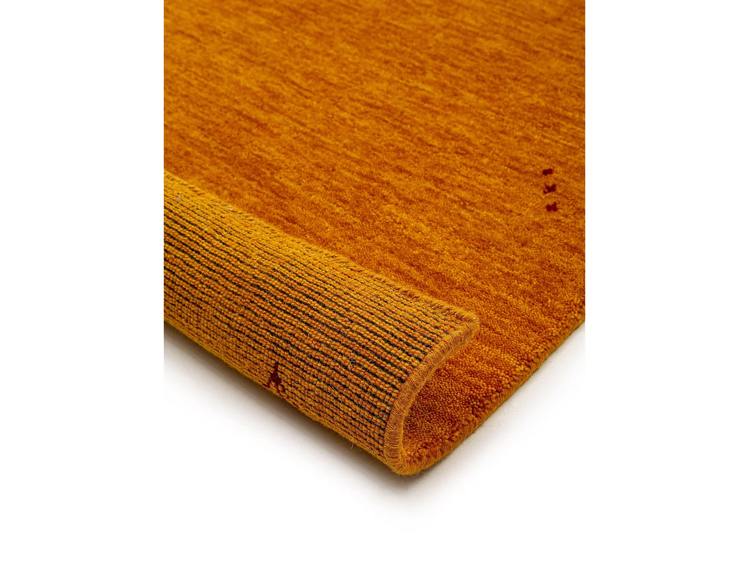 Tapis de laine Jamal Jaune 80x150 cm