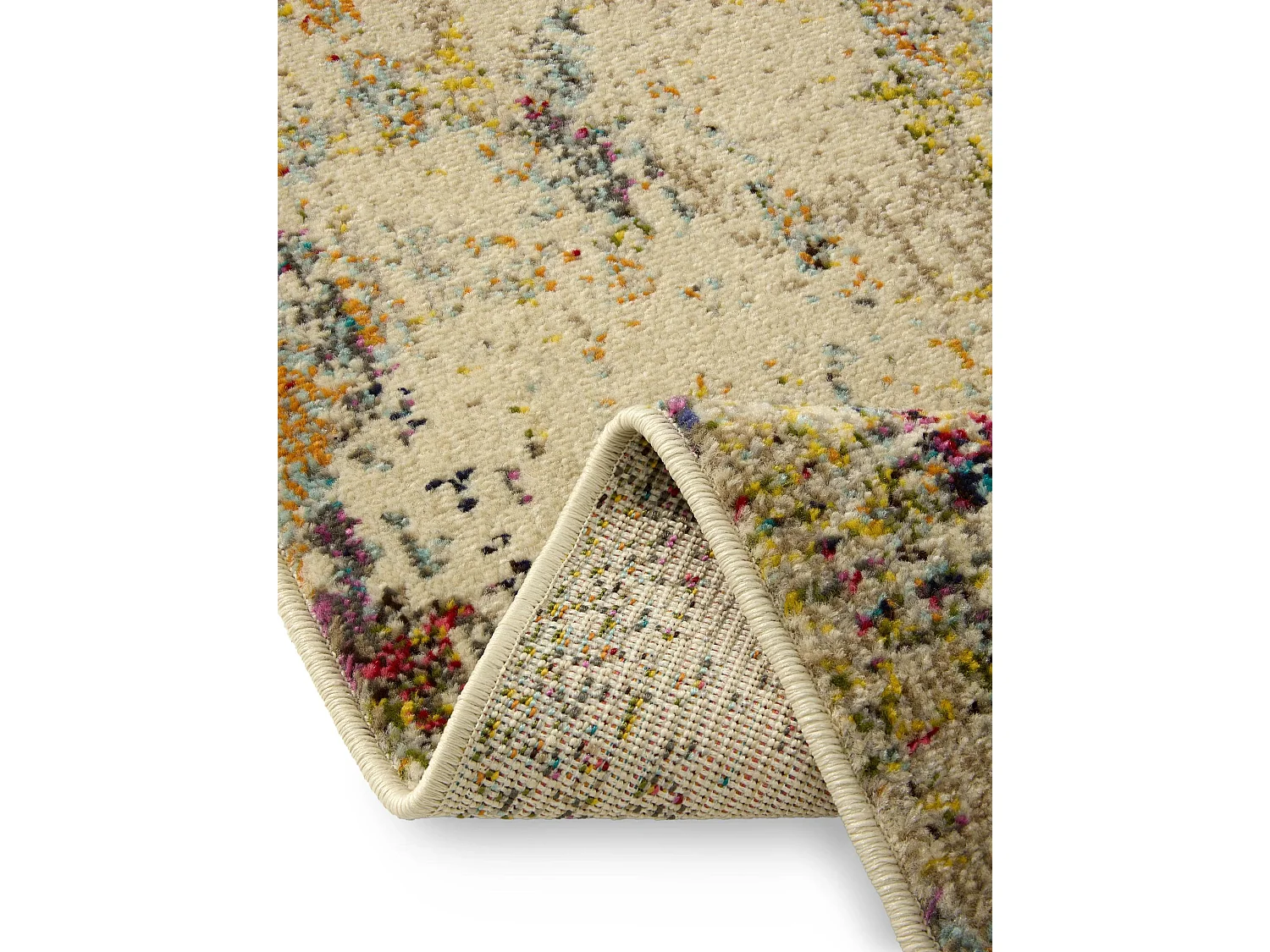 Tapis de couloir Casa Beige/Multicouleur 70x240 cm