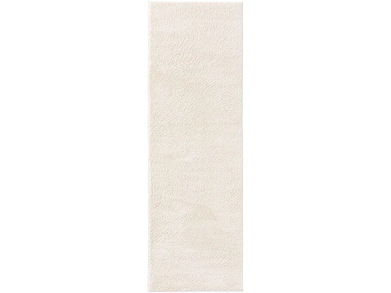 Tapis de couloir Soda Blanc 80x240 cm
