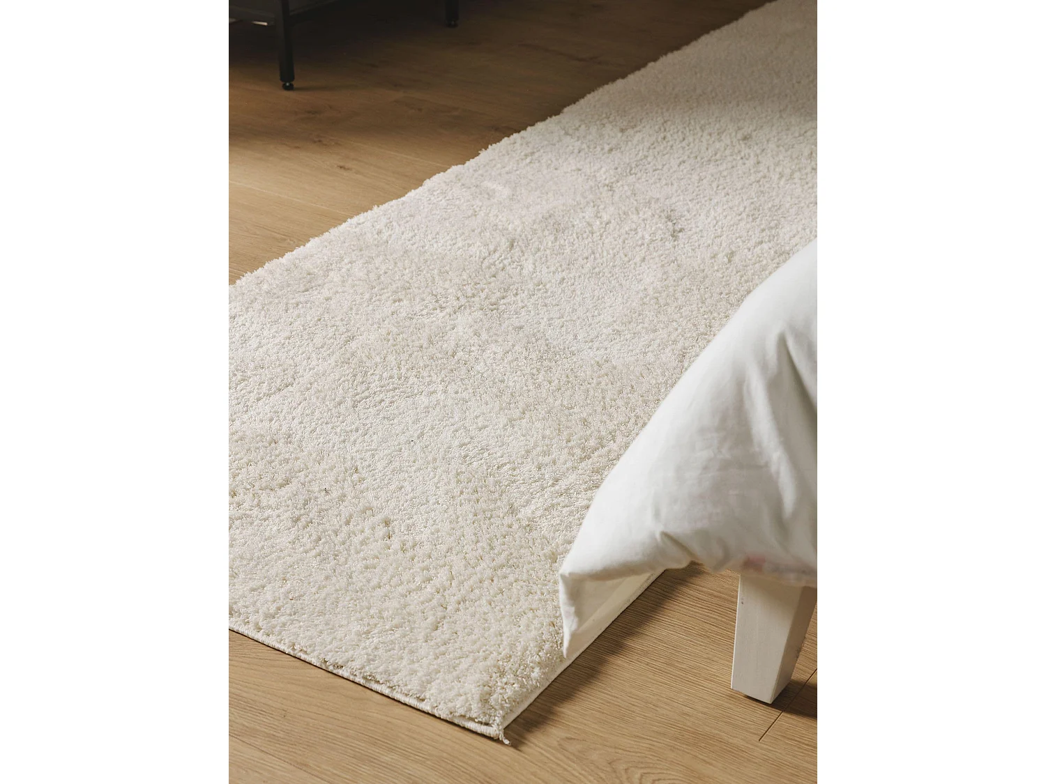 Tapis de couloir Soda Blanc 80x240 cm