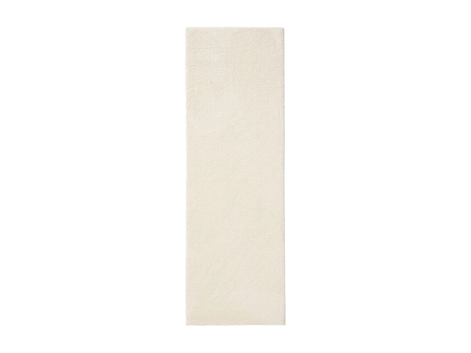 Tapis de couloir Soda Blanc 80x240 cm