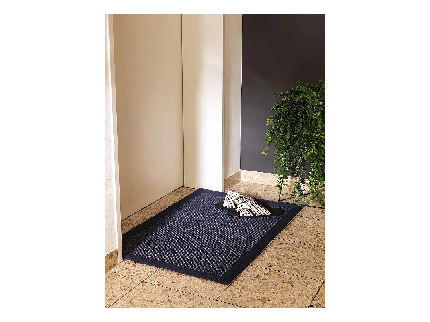 Paillasson Sana Bleu 60x90 cm