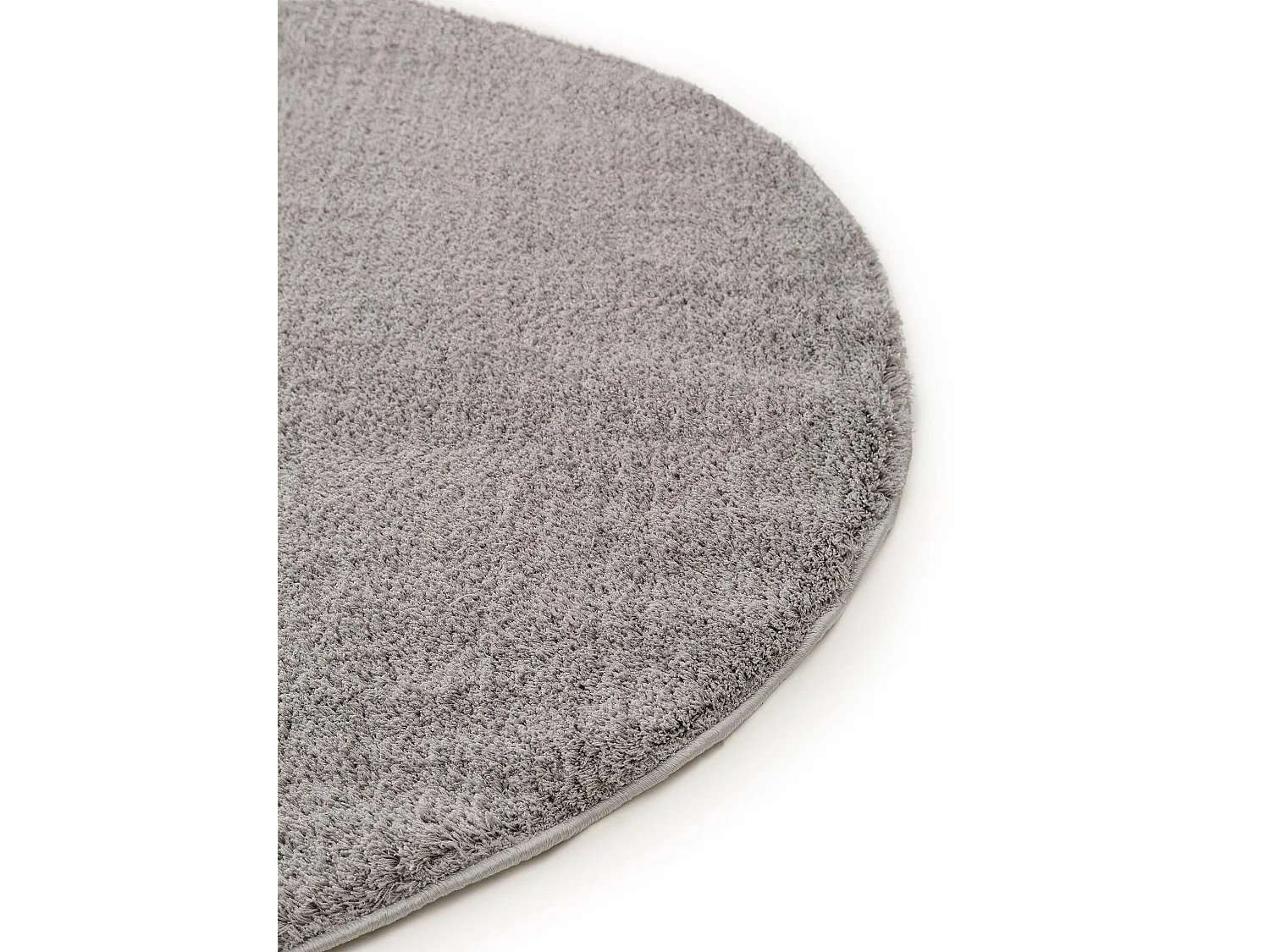 Tapis à poils longs rond Soda Gris ø 120 cm rond