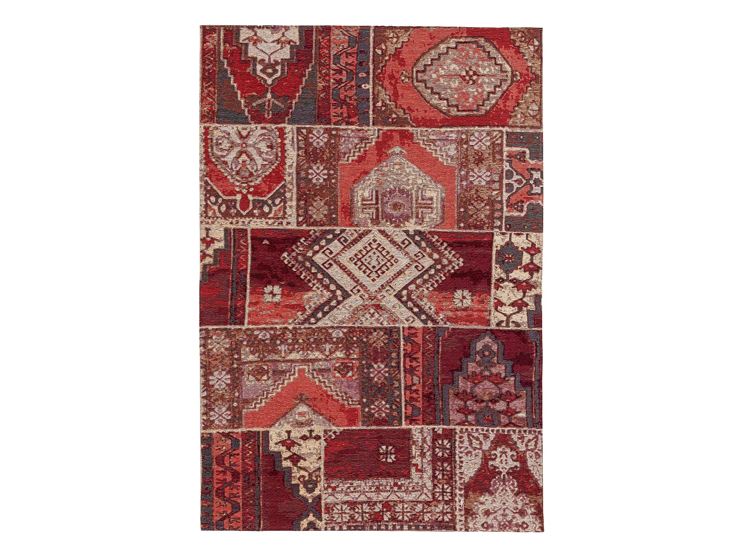 Tapis tissé à plat Stay Rouge 230x340 cm