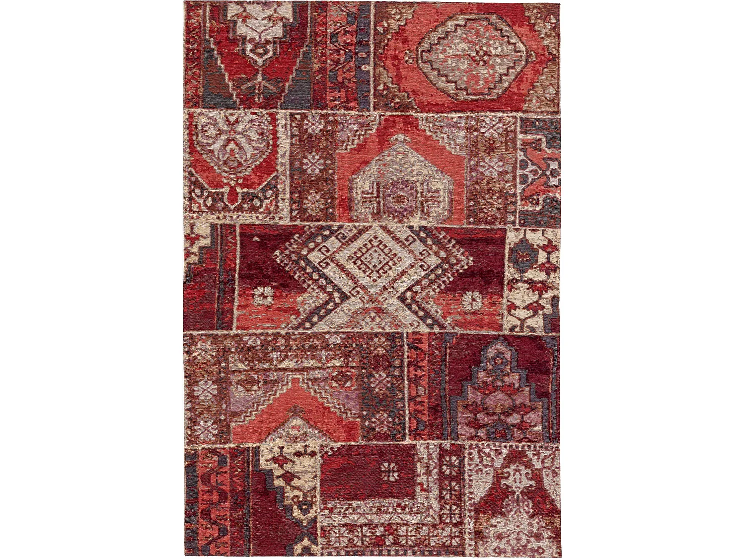 Tapis tissé à plat Stay Rouge 230x340 cm
