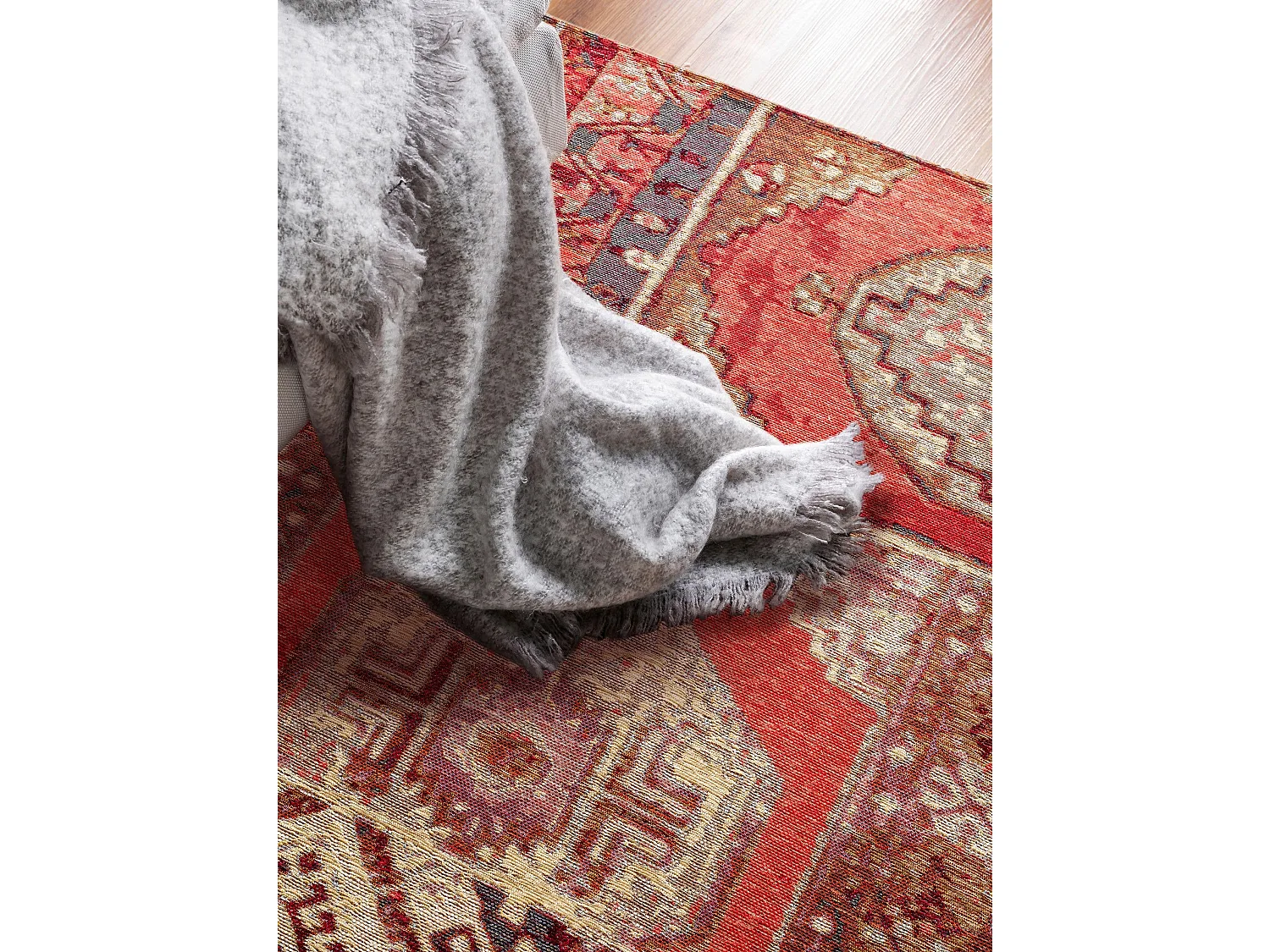 Tapis tissé à plat Stay Rouge 230x340 cm
