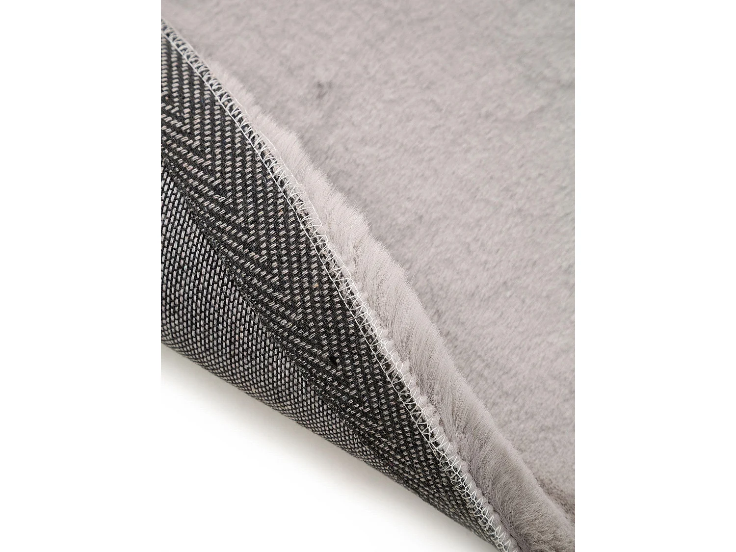 Tapis enfant Dave Gris 100x100 cm